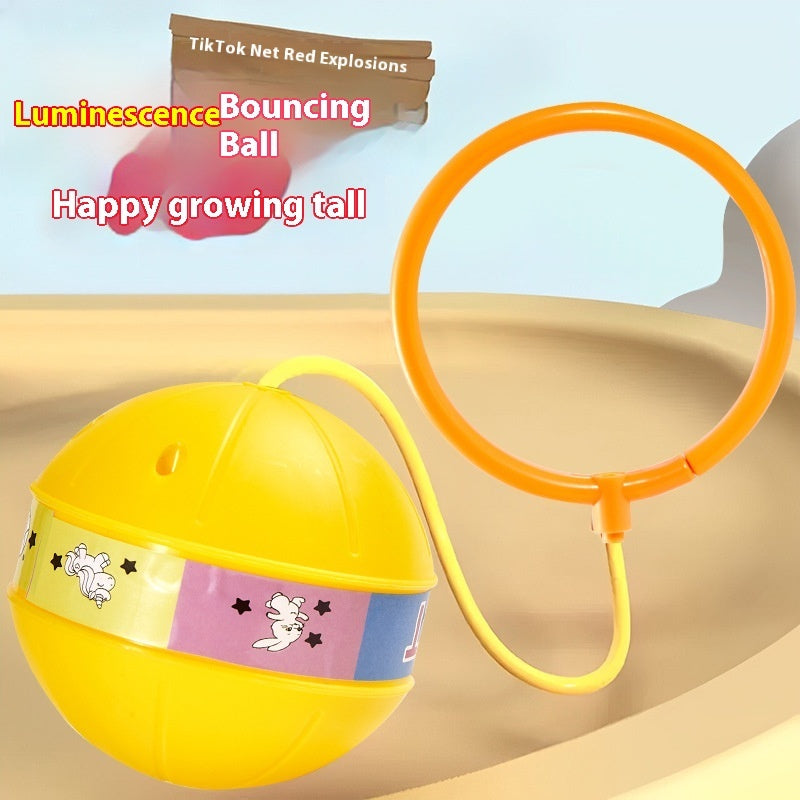 Light-emitting Jumping Ball Children's Flash Jump Tetherball
